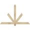 Ekena Millwork Kennewick Rough Sawn Timber Gable Bracket, Douglas Fir, 60"W x 40"H x 2"D x 4"F, 16/12 Pitch GBW060X40X0204KEN00RDF - alternate 1